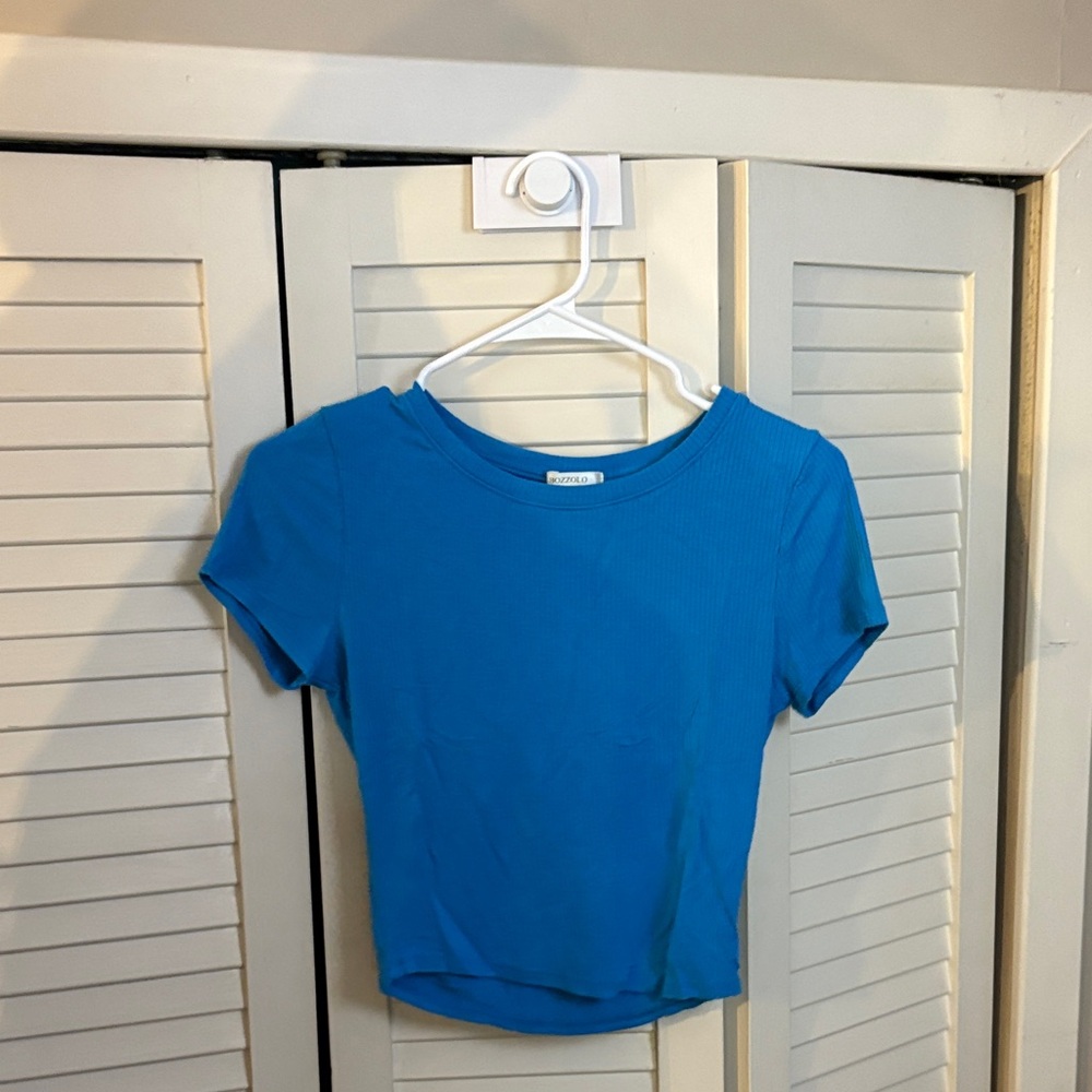 Bozzolo Blue Short Sleeve Tee
